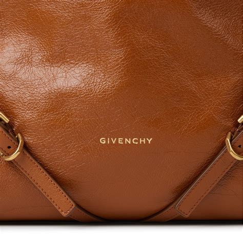 givenchy givenchy tan leather medium horizon bag|Medium Voyou bag in leather in .